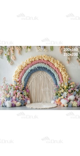 Tło fotograficzne Boho 3300